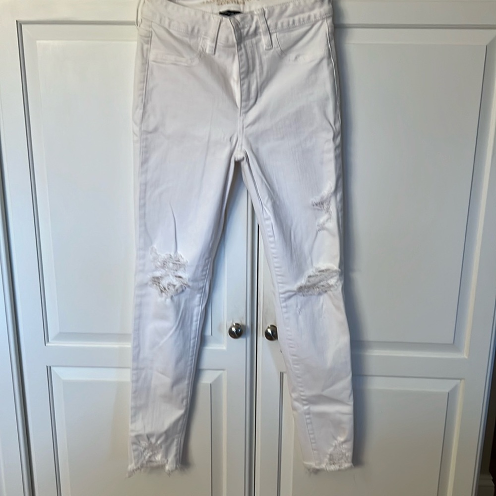 American Eagle Outfitters White Jean Jeggings